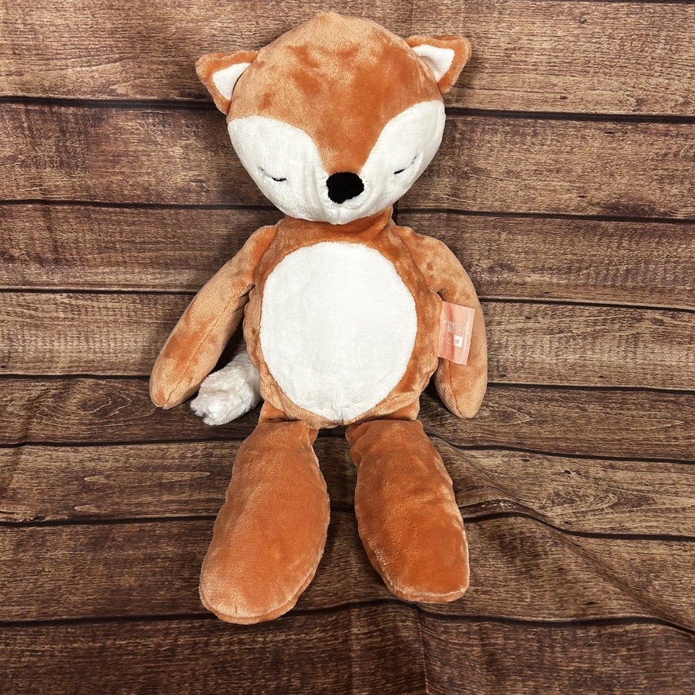 Max Studios Max Kids‎ Sleeping Fox Stuffed Animal Plush Very Soft 2021 READ